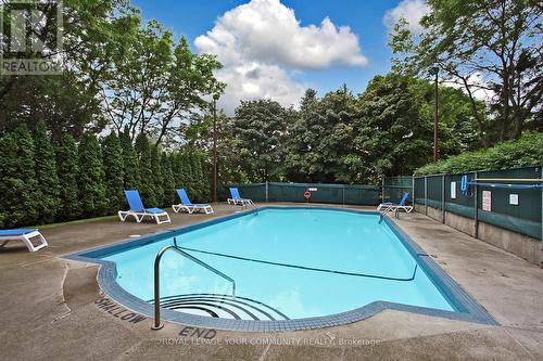 1406 - 4727 Sheppard Avenue E, Toronto, ON - Outdoor With In Ground Pool With Backyard