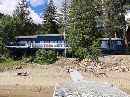 1065 Little Shuswap Lake Road, Chase, BC - Outdoor With Body Of Water With Deck Patio Veranda