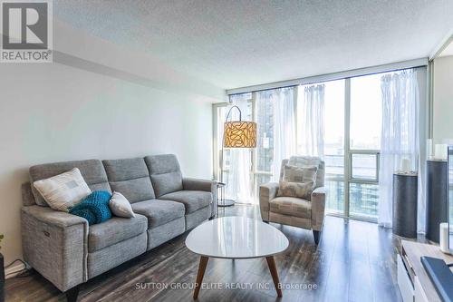 1206 - 330 Rathburn Road W, Mississauga (Creditview), ON - Indoor Photo Showing Living Room