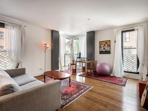 Salon - 205-3558 Av. Coloniale, Montréal (Le Plateau-Mont-Royal), QC - Indoor Photo Showing Living Room