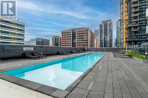 4906 - 50 Charles Street E, Toronto, ON - Outdoor With In Ground Pool