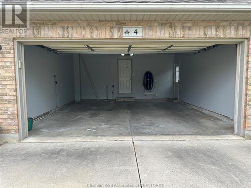 4 Briardene, Chatham, ON - Indoor Photo Showing Garage