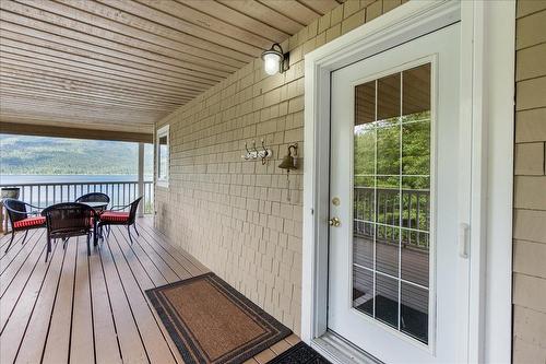 4238 Woodbury Village Road, Kaslo, BC - Outdoor With Deck Patio Veranda With Exterior