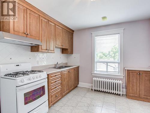 B - 108 Follis Avenue, Toronto, ON - Indoor Photo Showing Kitchen With Double Sink