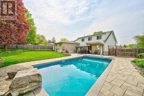 21 Erindale Drive, Erin, ON - Outdoor With In Ground Pool With Backyard