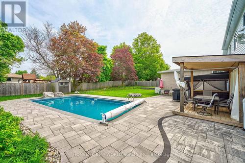 21 Erindale Drive, Erin, ON - Outdoor With In Ground Pool With Backyard