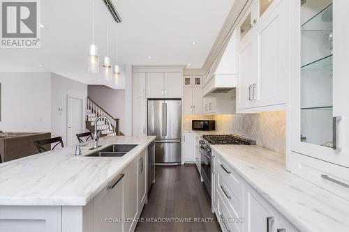 17 Ontario Street, Halton Hills, ON - Indoor Photo Showing Kitchen With Double Sink With Upgraded Kitchen