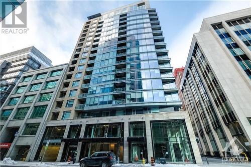 101 Queen Street Unit#1407, Ottawa, ON - Outdoor With Balcony With Facade