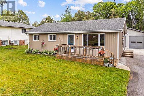 805 Mcnaughton Street, South Bruce Peninsula, ON - Outdoor With Deck Patio Veranda