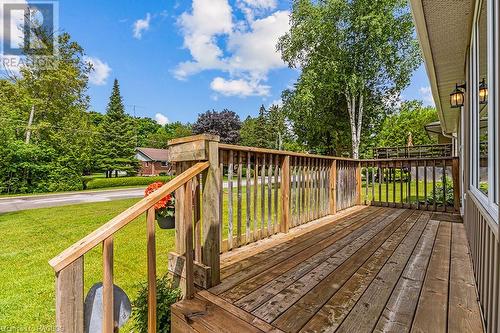 805 Mcnaughton Street, South Bruce Peninsula, ON - Outdoor With Deck Patio Veranda With Exterior