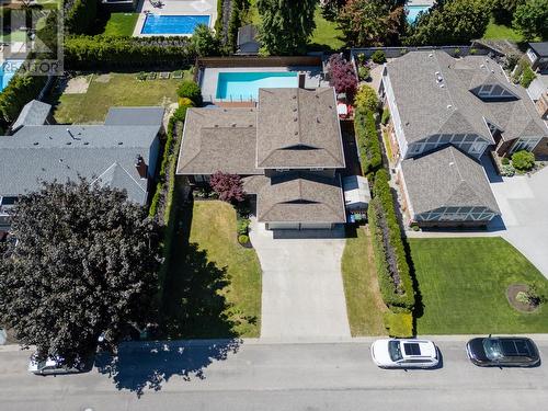 990 Walker Drive, Kelowna, BC - Outdoor With In Ground Pool With View