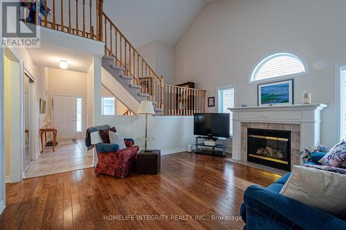 6 La Costa Court, New Tecumseth (Alliston), ON - Indoor Photo Showing Living Room With Fireplace