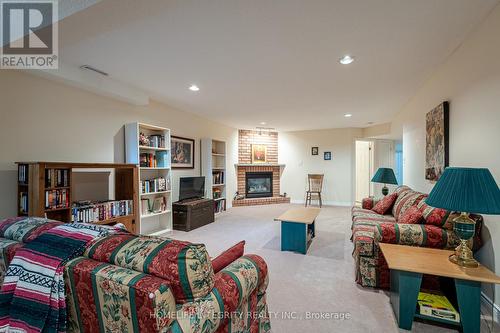 6 La Costa Court, New Tecumseth (Alliston), ON - Indoor Photo Showing Living Room With Fireplace