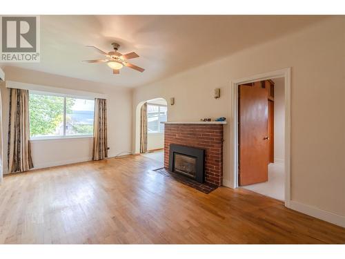 15018 Vanderburgh Avenue, Summerland, BC - Indoor Photo Showing Living Room With Fireplace