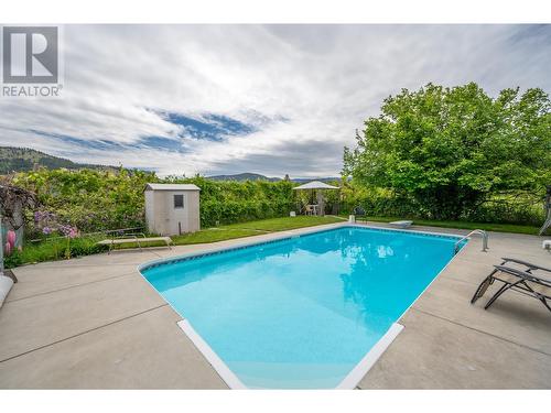 15018 Vanderburgh Avenue, Summerland, BC - Outdoor With In Ground Pool With Backyard