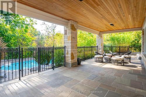 1604 Spring Road, Mississauga, ON - Outdoor With In Ground Pool With Deck Patio Veranda With Exterior