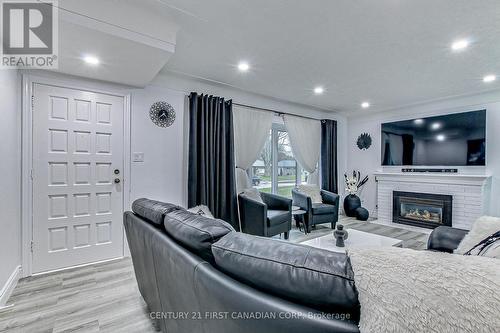 379 Griffith Street, London, ON - Indoor Photo Showing Living Room With Fireplace