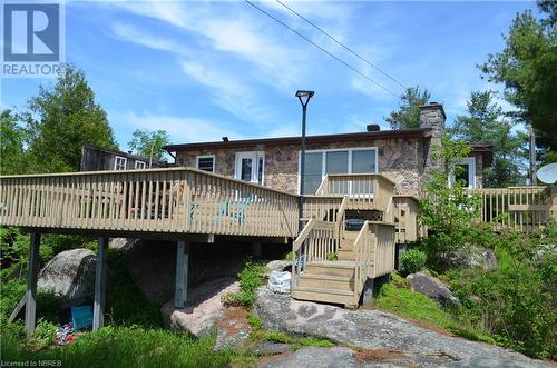 77 Rockview Road, Callander, ON - Outdoor With Deck Patio Veranda