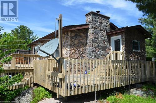 77 Rockview Road, Callander, ON - Outdoor With Deck Patio Veranda