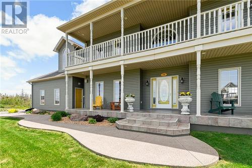 54 P'Tit Barachois, Grand-Barachois, NB - Outdoor With Balcony With Deck Patio Veranda