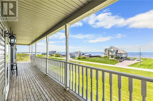 54 P'Tit Barachois, Grand-Barachois, NB - Outdoor With Balcony With Deck Patio Veranda With View With Exterior