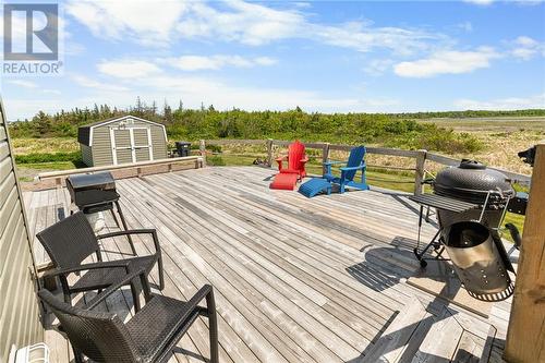 54 P'Tit Barachois, Grand-Barachois, NB - Outdoor With Deck Patio Veranda