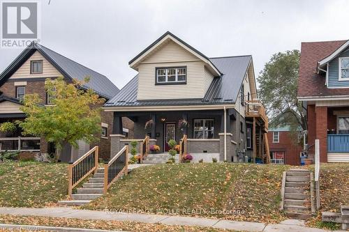 197 Palmer Avenue, Kitchener, ON - Outdoor With Deck Patio Veranda With Facade