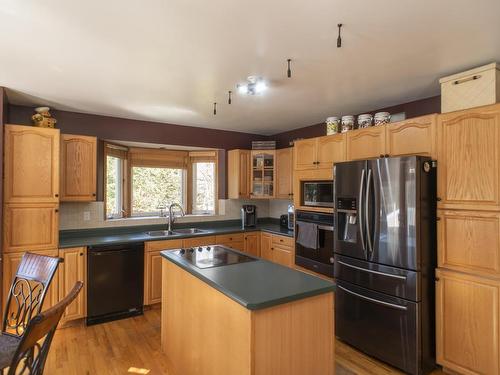 491 Harstone Drive, Kakabeka Falls, ON - Indoor Photo Showing Kitchen With Double Sink