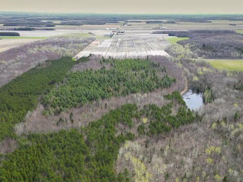 Aerial photo - Rg De La Ferme, Sainte-Perpétue, QC 