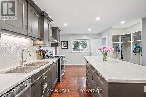 6 Lyman Street, London, ON - Indoor Photo Showing Kitchen With Double Sink