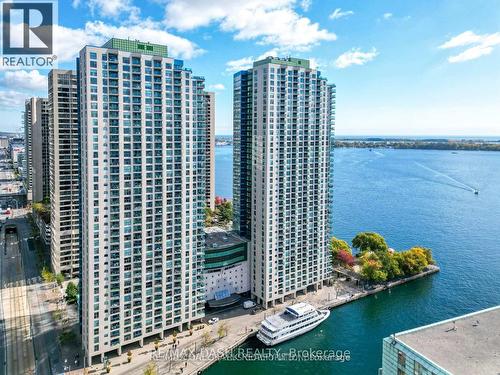 1212 - 77 Harbour Square, Toronto (Waterfront Communities), ON - Outdoor With Body Of Water With Facade