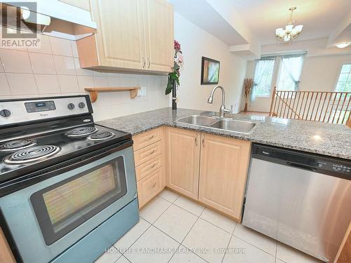 47 - 180 Howden Boulevard, Brampton, ON - Indoor Photo Showing Kitchen With Double Sink