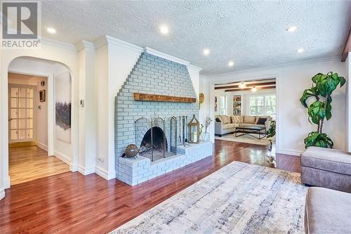 18 Kirton Court, Riverview, NB - Indoor Photo Showing Living Room With Fireplace