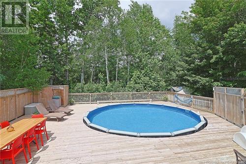 888 Douglas Avenue, Fredericton, NB - Outdoor With Above Ground Pool With Backyard