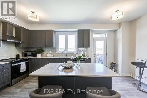 12 Douet Lane, Ajax (South East), ON - Indoor Photo Showing Kitchen With Upgraded Kitchen