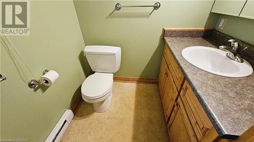 2 pc powder room - 130 South Shore Road, Northern Bruce Peninsula, ON - Indoor Photo Showing Bathroom