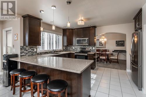 4086 Barnes Drive, Prince George, BC - Indoor Photo Showing Kitchen With Upgraded Kitchen