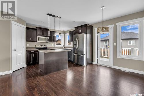251 Werschner Crescent, Saskatoon, SK - Indoor Photo Showing Kitchen With Upgraded Kitchen
