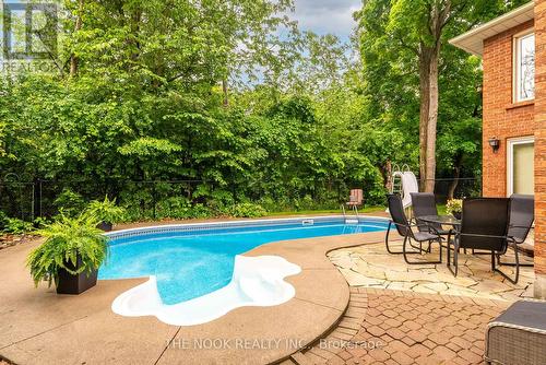 25 Kingswood Drive, Clarington, ON - Outdoor With In Ground Pool With Deck Patio Veranda With Backyard