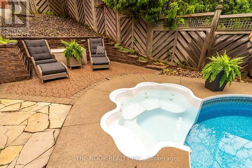 25 Kingswood Drive, Clarington, ON - Outdoor With In Ground Pool With Deck Patio Veranda