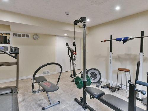 Exercise room - 32 Rue Roy, Saint-Roch-De-L'Achigan, QC - Indoor Photo Showing Gym Room