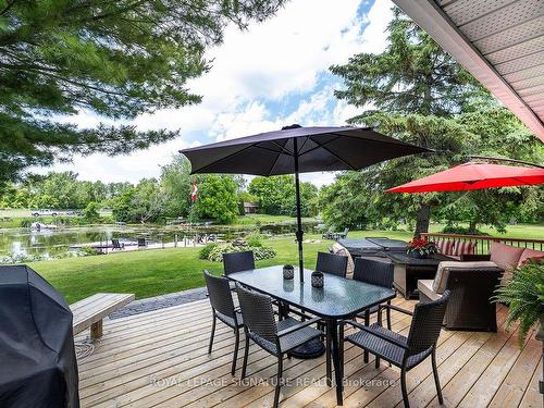 14 Maple Grove Rd, Kawartha Lakes, ON - Outdoor With Deck Patio Veranda With Exterior