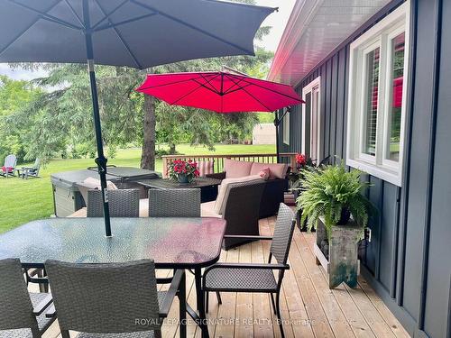 14 Maple Grove Rd, Kawartha Lakes, ON - Outdoor With Deck Patio Veranda With Exterior