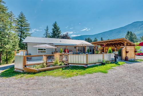 4446 Cedar Hill Road, Falkland, BC - Outdoor With Deck Patio Veranda