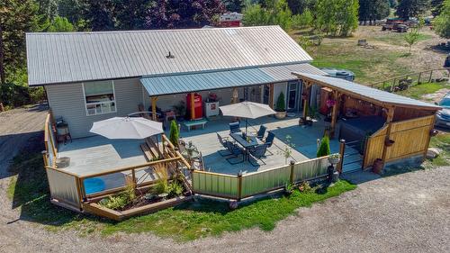 4446 Cedar Hill Road, Falkland, BC - Outdoor With Deck Patio Veranda