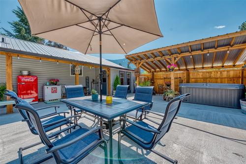 4446 Cedar Hill Road, Falkland, BC - Outdoor With Deck Patio Veranda With Exterior