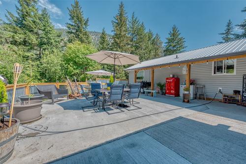 4446 Cedar Hill Road, Falkland, BC - Outdoor With Deck Patio Veranda