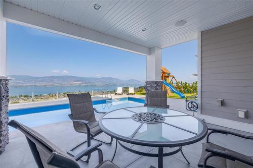 5590 Trestle Ridge Court, Kelowna, BC - Outdoor With In Ground Pool With Deck Patio Veranda With Exterior