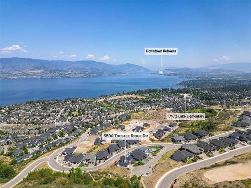 5590 Trestle Ridge Court, Kelowna, BC - Outdoor With Body Of Water With View