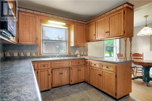 101 Clark Avenue, Kitchener, ON - Indoor Photo Showing Kitchen With Double Sink